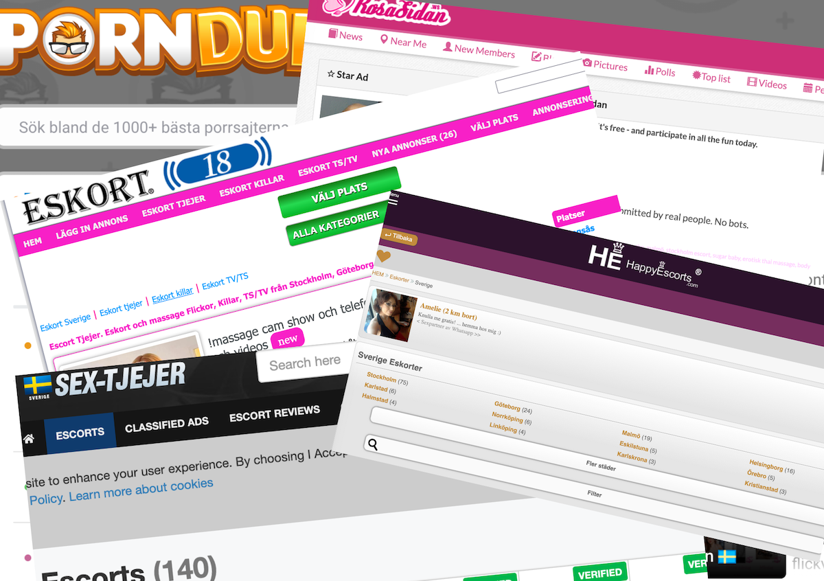 Webbplatser för sexköp lockar 150 000 svenskar – varje månad