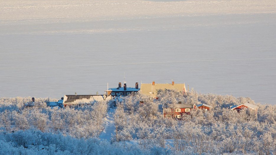 Bild på Abisko naturvetenskapliga station