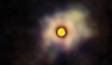 Stjärnstoft kullkastar hur livets byggstenar sprids i rymden