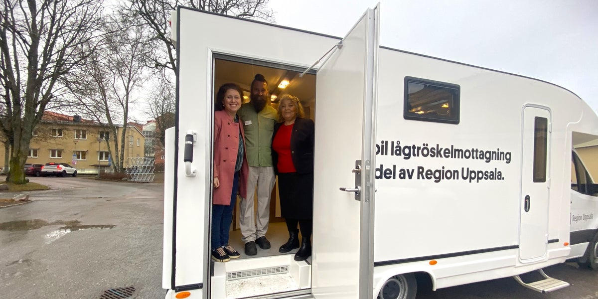 Uppsala lanserar vårdbuss för socialt utsatta