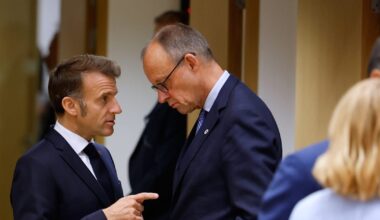 Macron svek Merz angående frysta ryska tillgångar till Ukraina