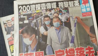 Mediemogulen Jimmy Lai döms i Hongkong