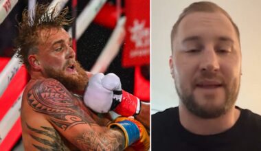 Boxning: Otto Wallin om Jake Pauls världsmästardrömmar: ”Långt ifrån”