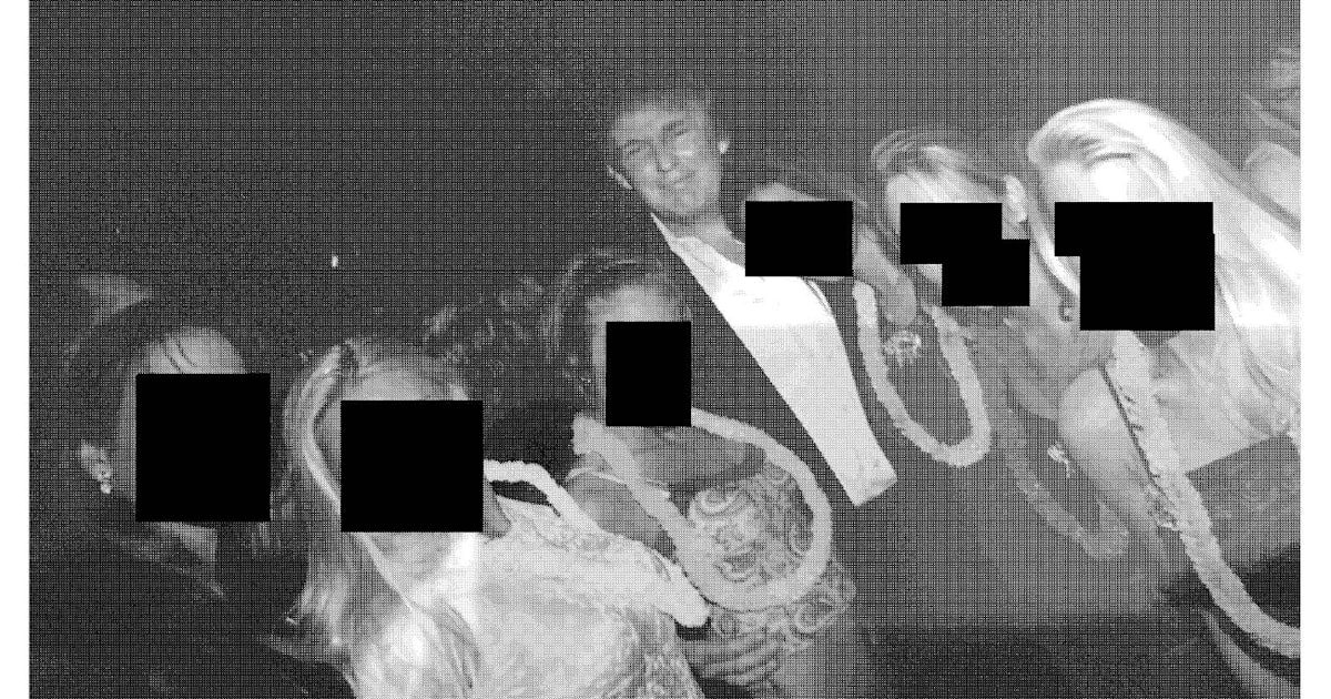 Epsteinfilerna maskade – Trump syns knappt: ”Kan vara mörkläggning”