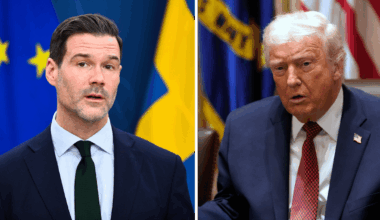 Forssell om Trumps sågning av Sverige: ”Konsekvenser av tidigare politik”