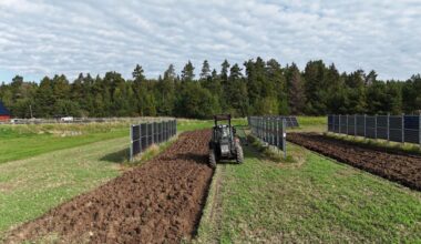 Solpaneler på åkrar kan förändra både energin och jordbruket. Foto: Mälardalens universitet