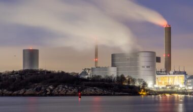 Bioångpanna i Göteborg. Pressbild: Göteborg Energi