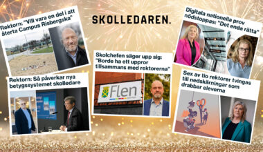 Här är skolledaråret som gick 2025