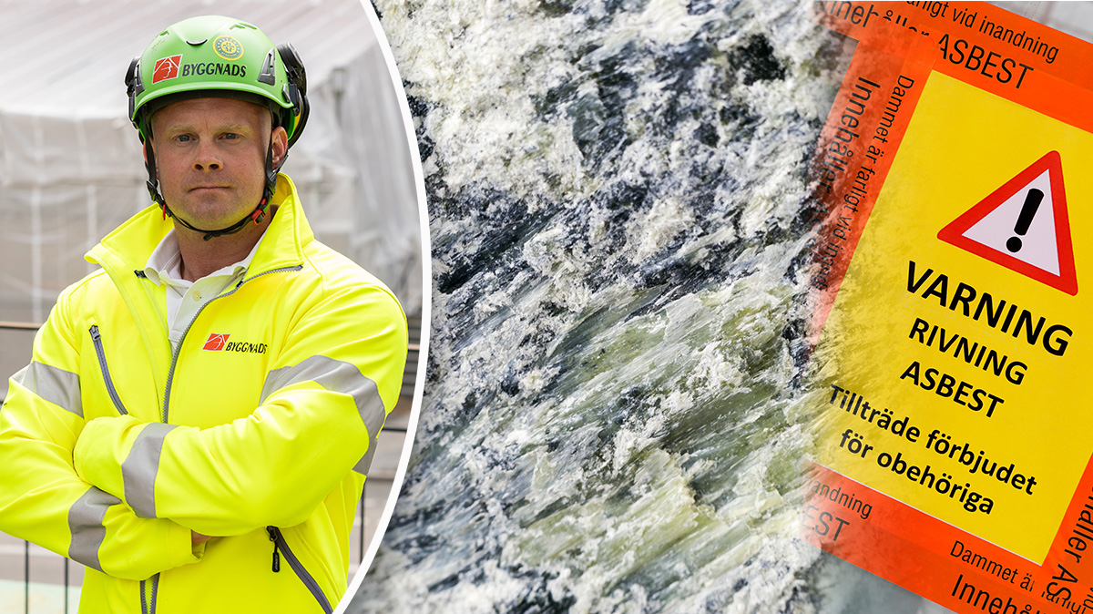 Facket irriterat på otydligt asbestkrav: "15 minuters lär dig själv"