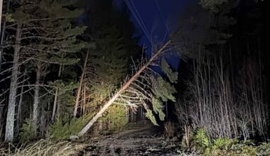 Över 2 000 fortfarande utan ström i Västerbotten