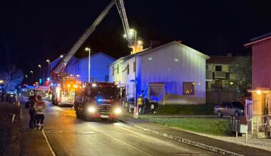 Brand i lägenhetshus i Borlänge - SVT Nyheter