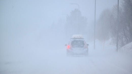 Bara några dagar efter att stormen Johannes drog in väntas nu snöovädret Anna under nyårsdagen.