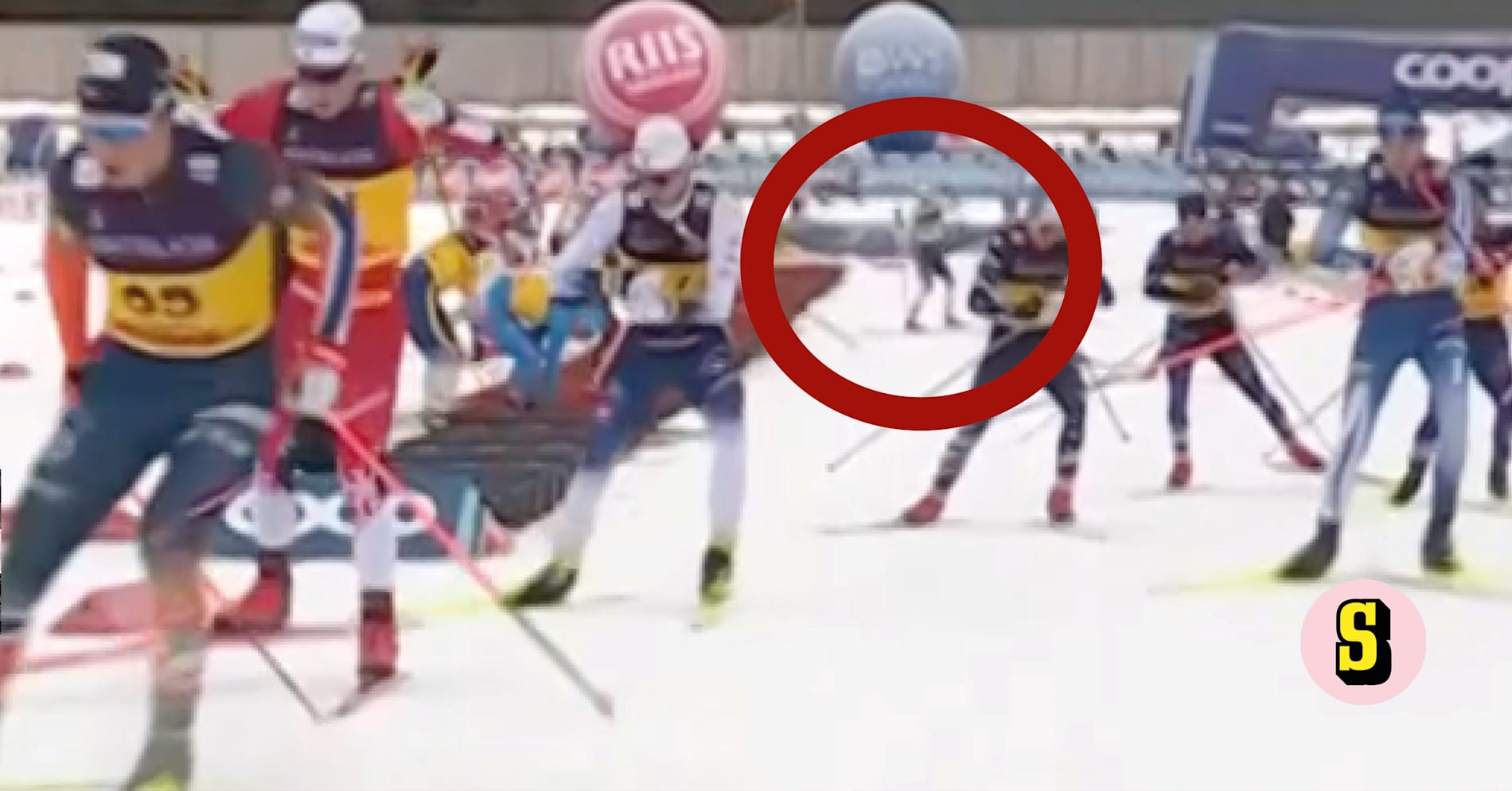 Problem för Alvar Myhlback i skiathlon i världscupen