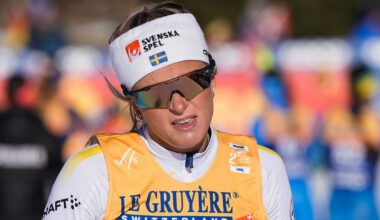 Längdskidor: Frida Karlsson missade pallen – tappade ledningen