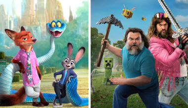 "A Minecraft Movie" och "Zootropolis 2" toppar listan.