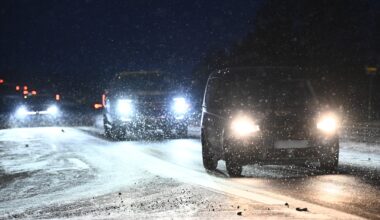 SMHI varnar för plötslig ishalka och snöfall i Umeå
