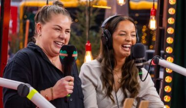 Bettina Buchanan och Malin Öhrström möts i en skrattbattle - Sveriges Radio
