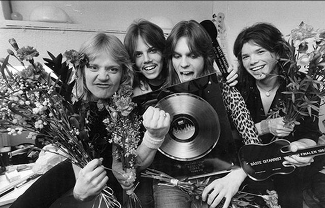 Europe nyblivna rock-SM vinnare 1982.