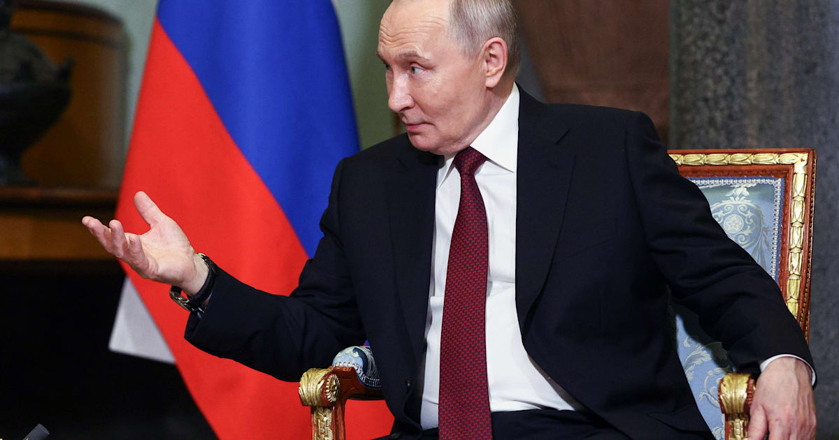 Putin rapporteras få förvrängd bild av kriget