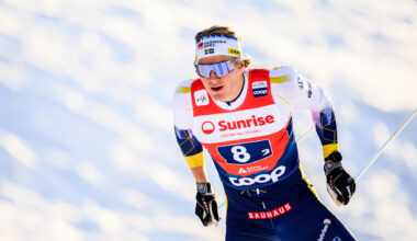 Anger och Häggström knep tredjeplatsen i lagsprinten