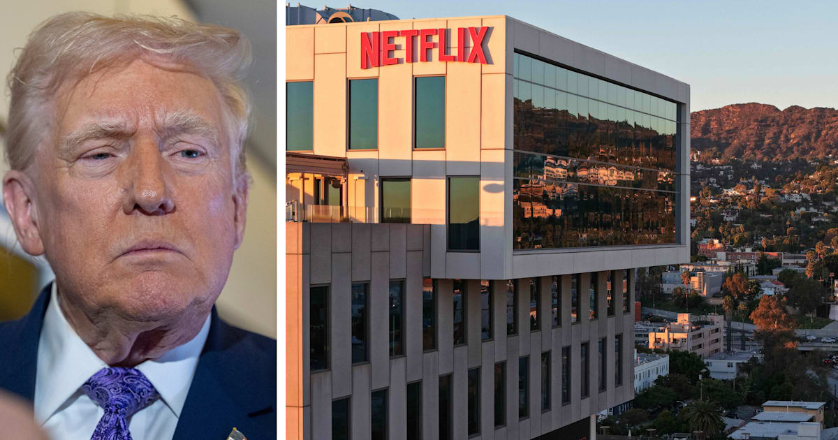 Trump och Hollywood mot Netflix köp av Warner Bros