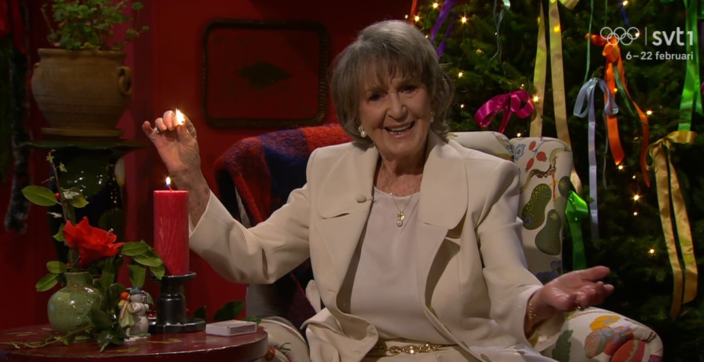Siw Malmkvist tände ljuset i SVT – och blåste ut det