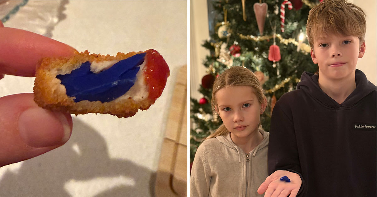 10-åring hittade plastbit i sin chicken nugget