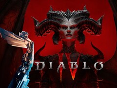 Diablo 4-banner med The Game Awards-trofén visas (Bildkälla: Blizzard Entertainment, The Game Awards med redigeringar)