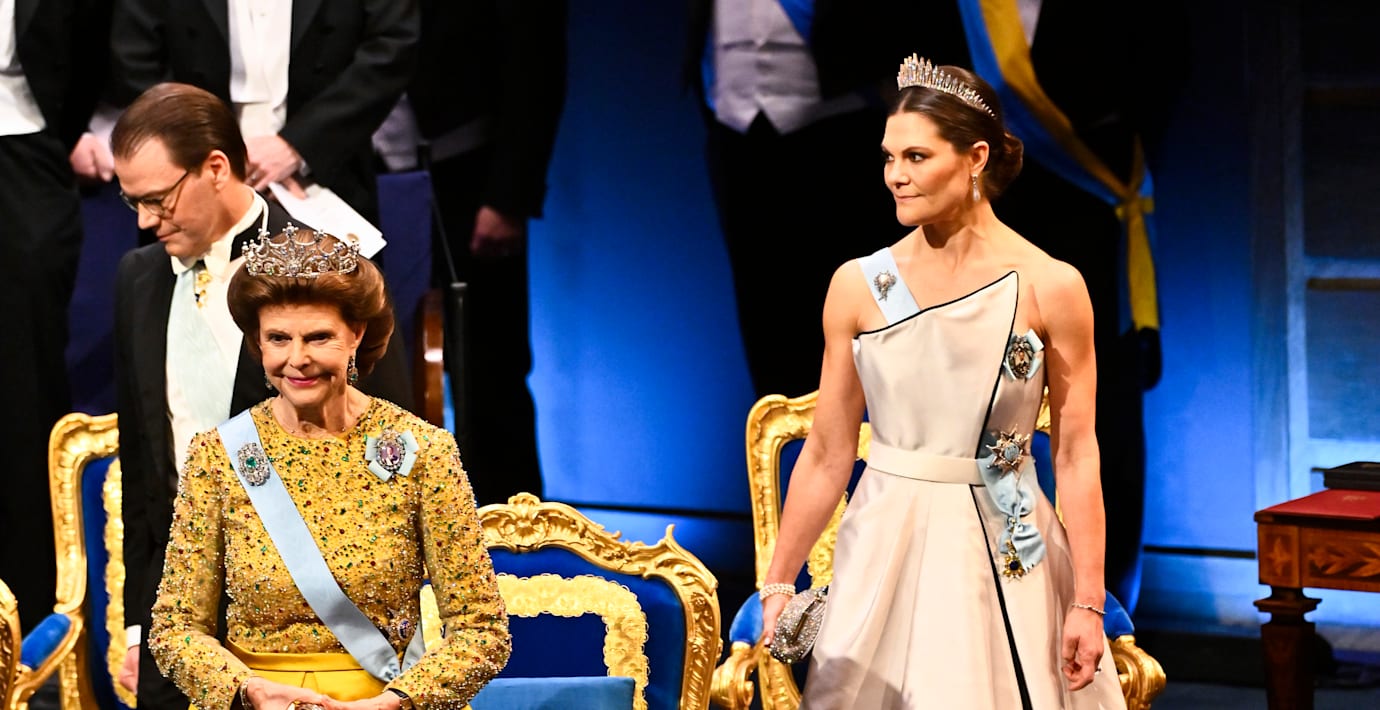 Victoria bär Silvias 30 år gamla klänning: ”Tidlös”