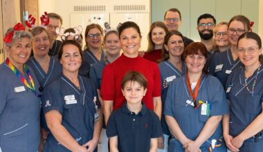 Kronprinsessan besökte sjukhus i Stockholm