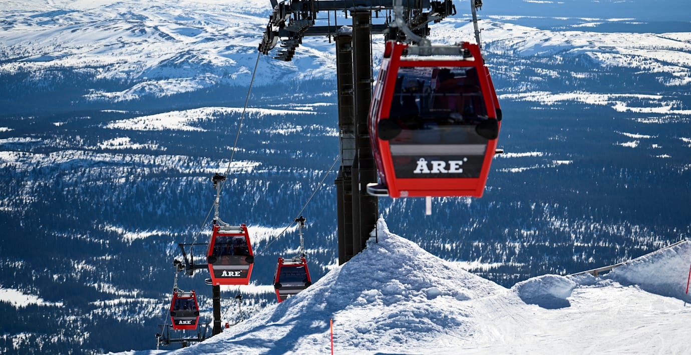 Man svårt skadad efter olycka i skidbacke i Åre