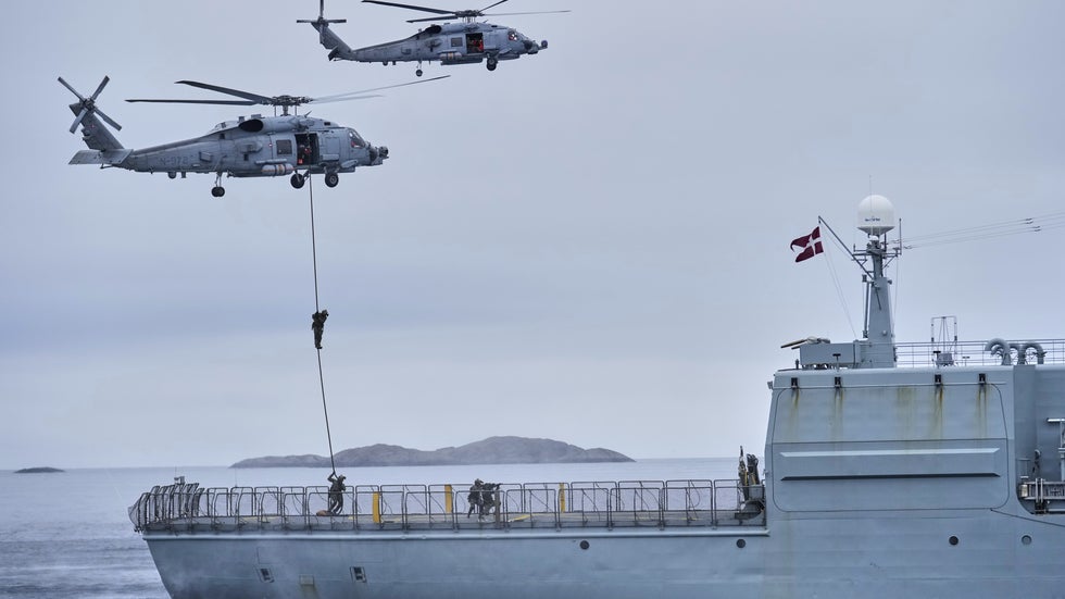 Dansk militär deltog i en militärövning i Nuuk i september tillsammans med styrkor från flera europeiska Natoländer.