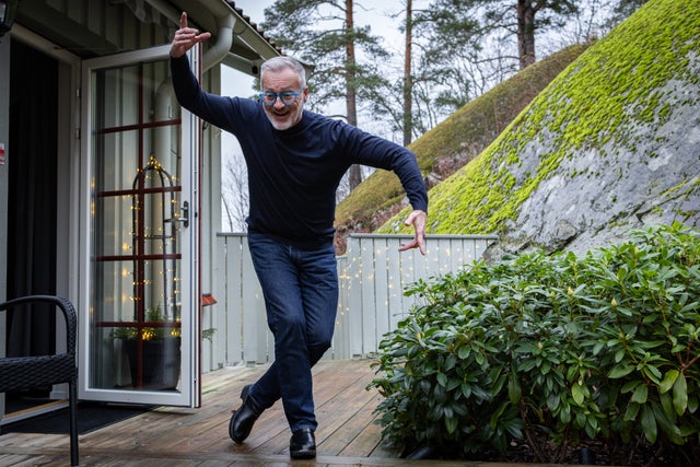 59-årige Tony Irving brinner för dansen.
