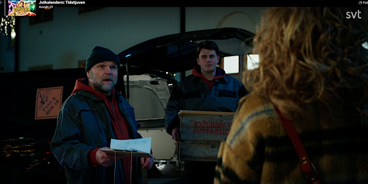 Totta från Västervik en av alla lokala statister i Tidstjuven