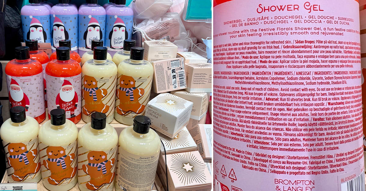 Normal stoppar tvålar från Brompton & Langley – kan vara farliga