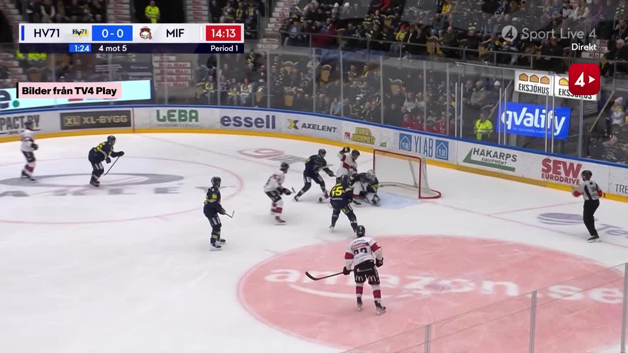 Malmö vann mot HV71 efter förlängning – kaptenens utbrott