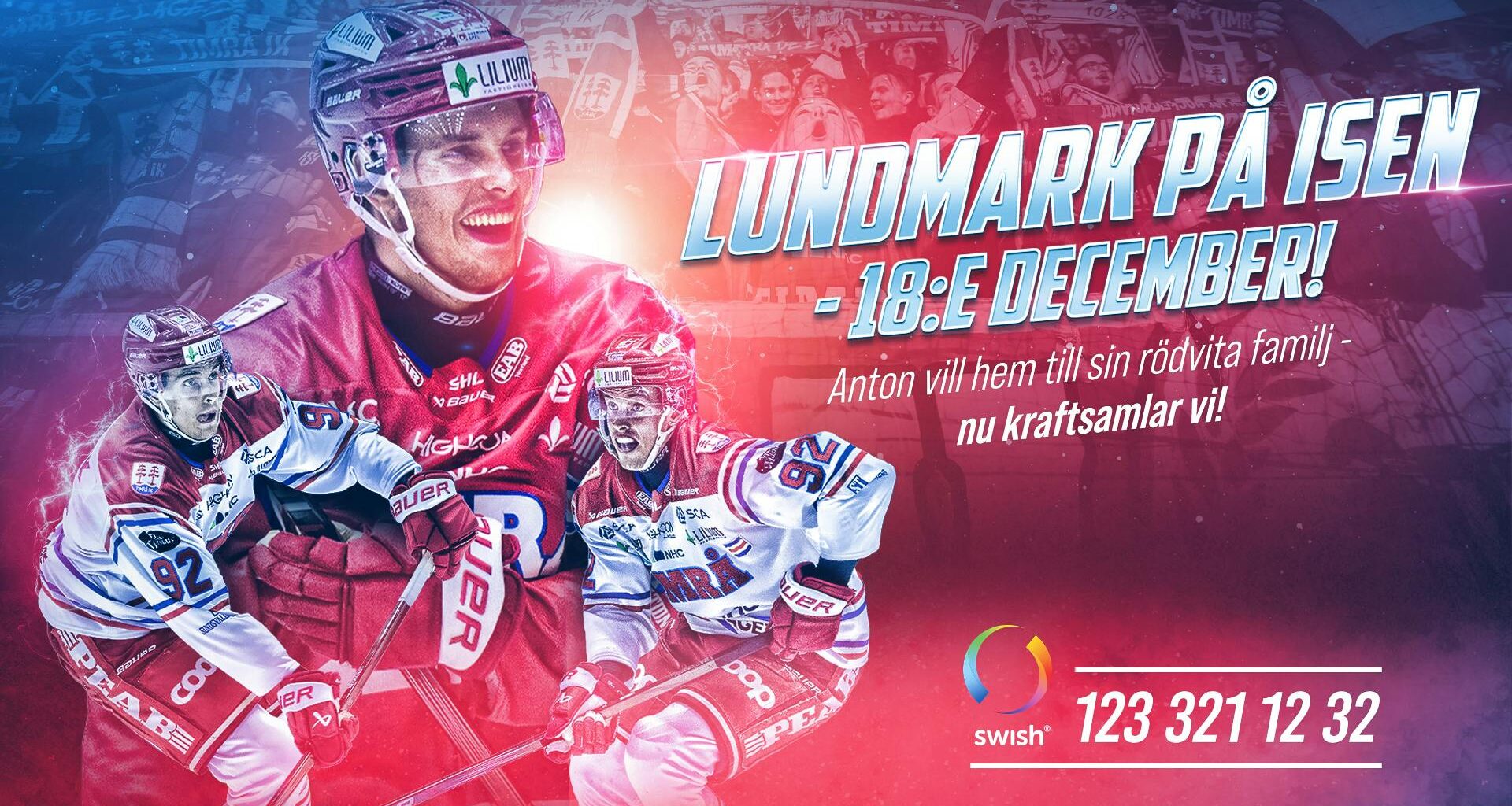 Nu kraftsamlar vi för att få hem Lundmark!