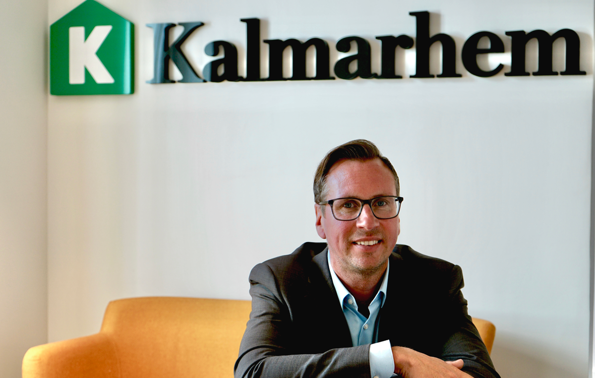 Bilden visar Daniel Toftskär, vd för Kalmarhem.