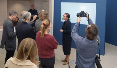 Sveriges utrikesminister Maria Malmer Stenergard efter pressträffen om Utrikesdepartementets konsulära arbete.