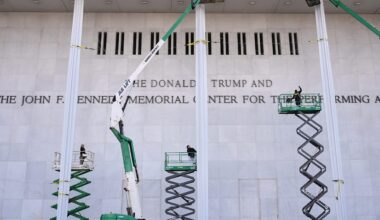 Artister nobbar Kennedy Center efter namnbytet