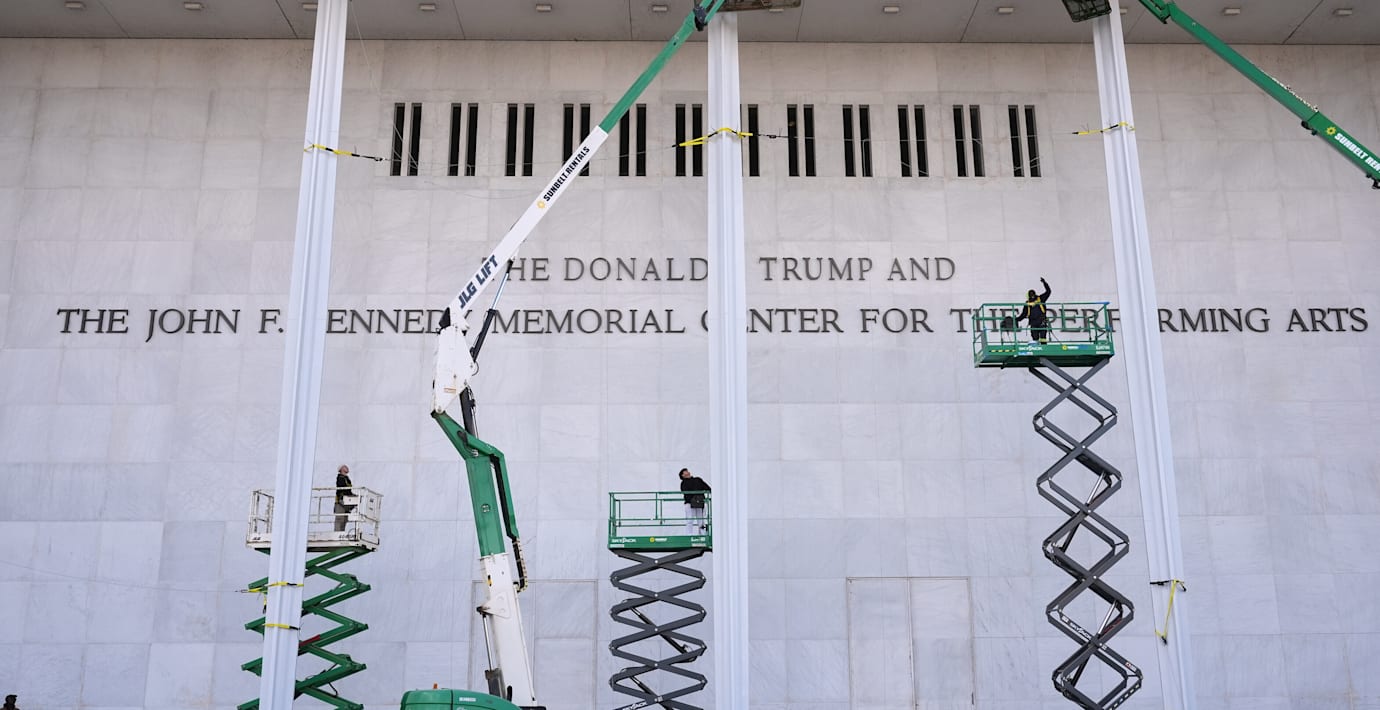 Artister nobbar Kennedy Center efter namnbytet