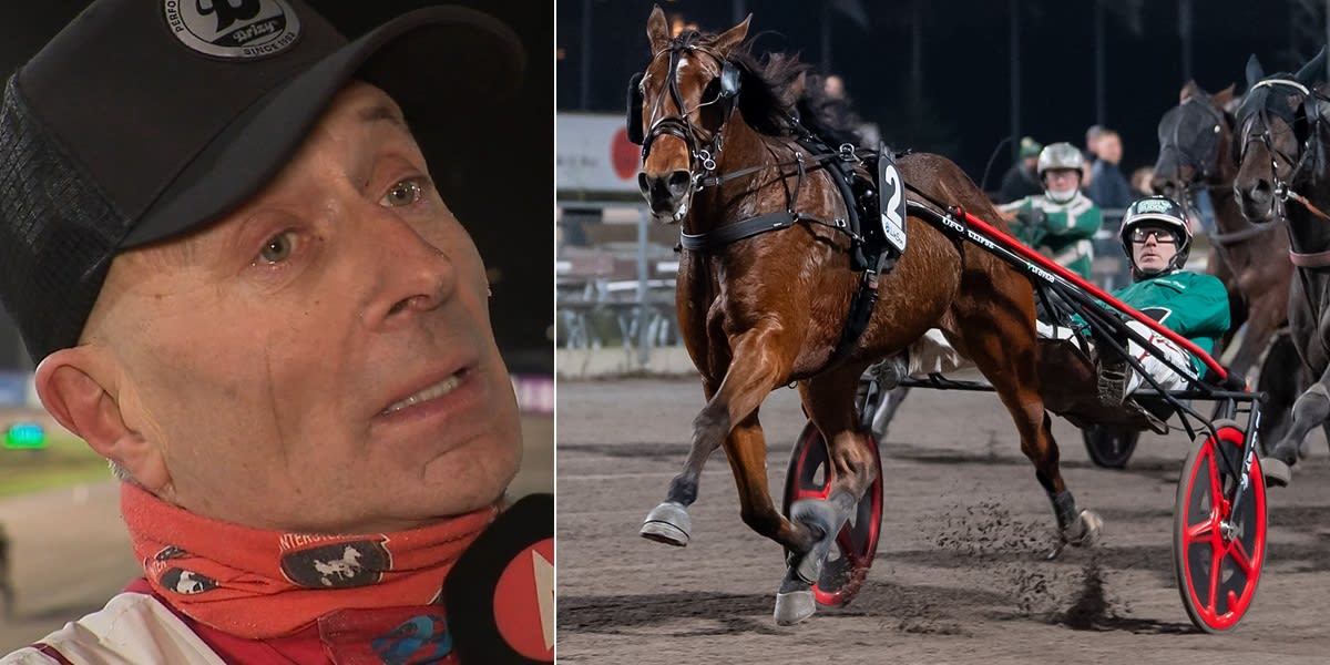 Peter Untersteiners känslosamma hyllning till avlidne ägaren efter V85-vinsten för Stens Rubin