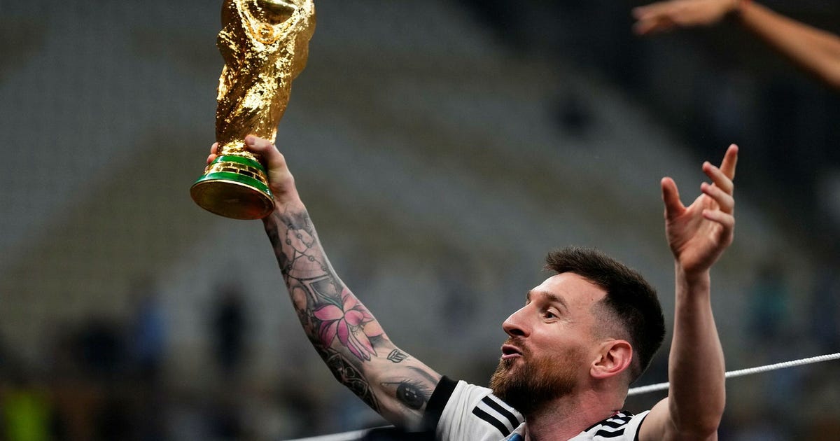 Så lottas fotbolls-VM i Washington med Trump på plats.