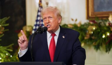 Pressad Trump gick inte att känna igen