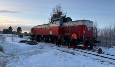 Urspårat tåg i Krokom – trafiken stoppades