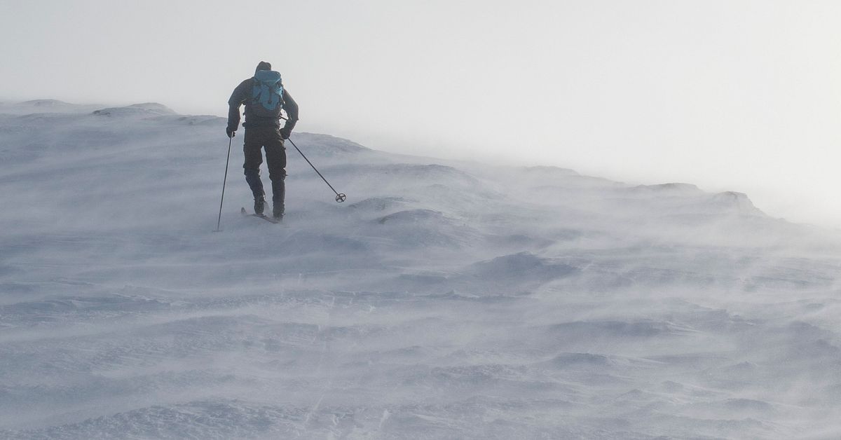 Varning för vind och snö i fjällen