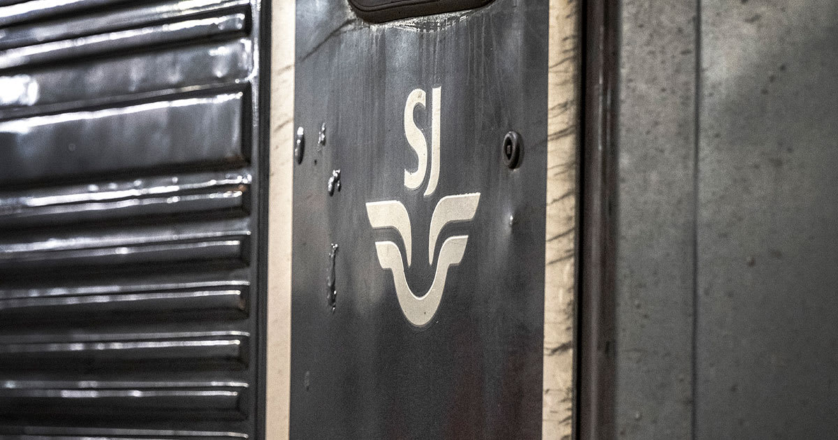 Berusad tomte stoppade tågtrafiken