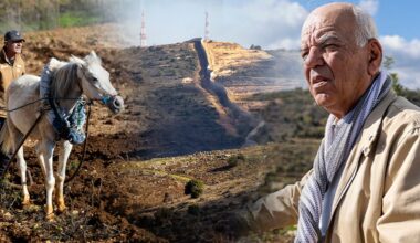 Bönderna i Rmeich i Libanon skjuts på egen mark