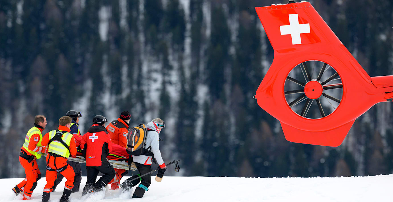 Ännu en schweizisk utförsåkare skadad på träning