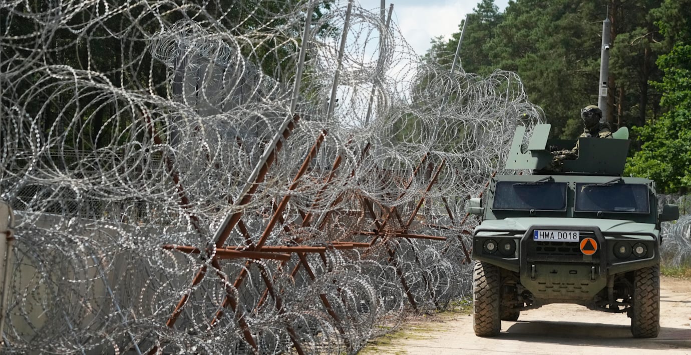 Polen stärker gränsen med drönarförsvar för miljarder